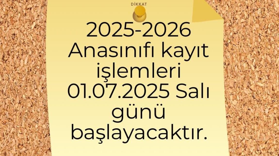 ANASINIFI KAYITLARI 